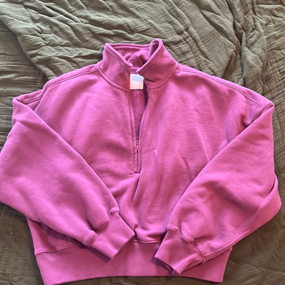 Abercrombie and Fitch Essential Mini Sunday half zip pull over